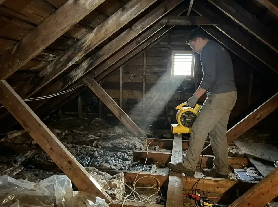 attic-water-damage-drying-proc-007 — frequently asked questions, Emergency Water Extraction & 24/7 Flood Response in Bailey'…